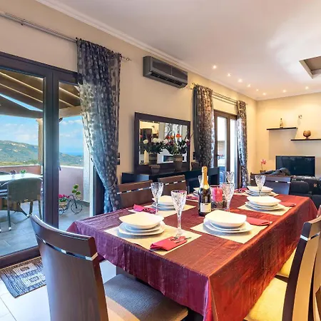 דירה The Hillside Family By Guestcorfu